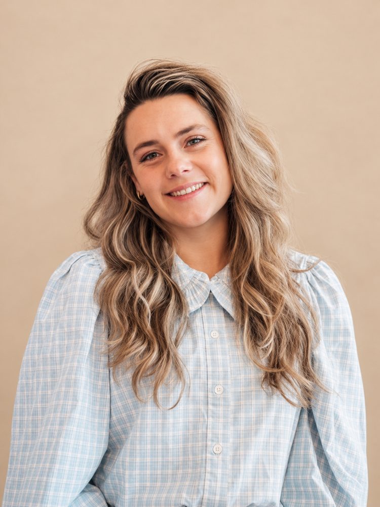 Portret van Sanne, oprichter van Pretty Face